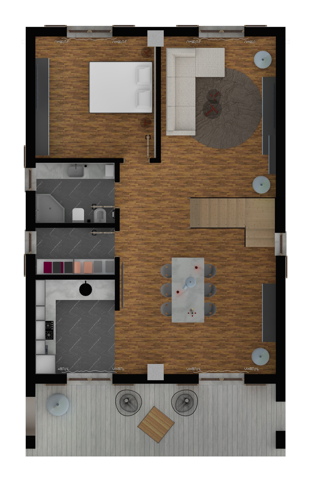 Plan parter Ortensia1